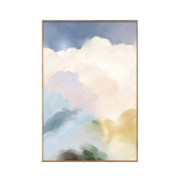art that looks like colourful clouds