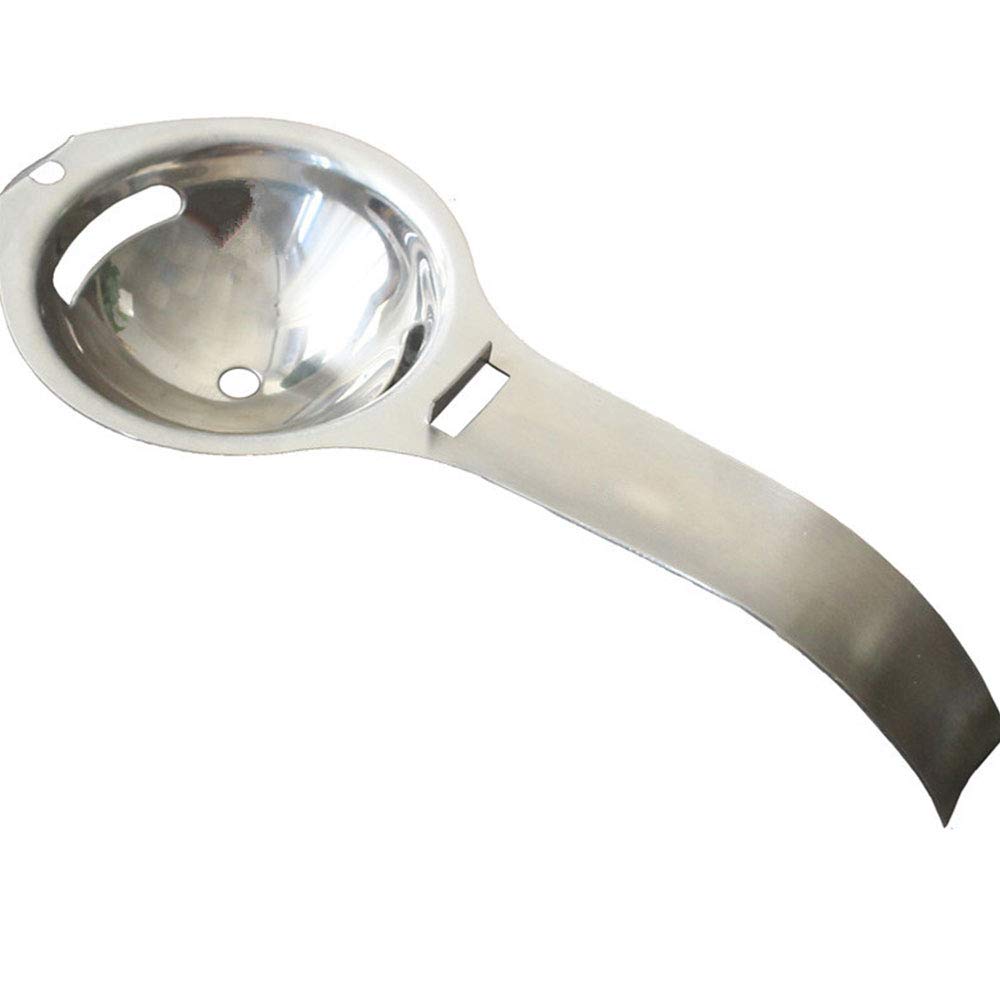 Egg yoke separator kitchen spoon