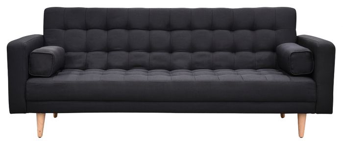 Black designer sofa bed living room