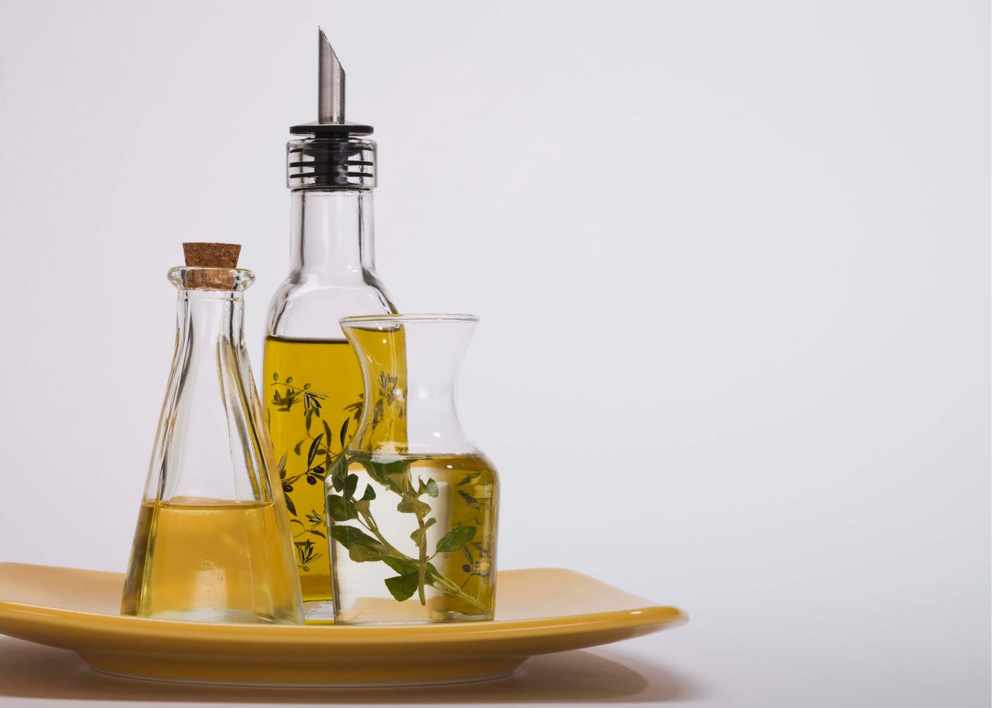 Olive oil in the fridge