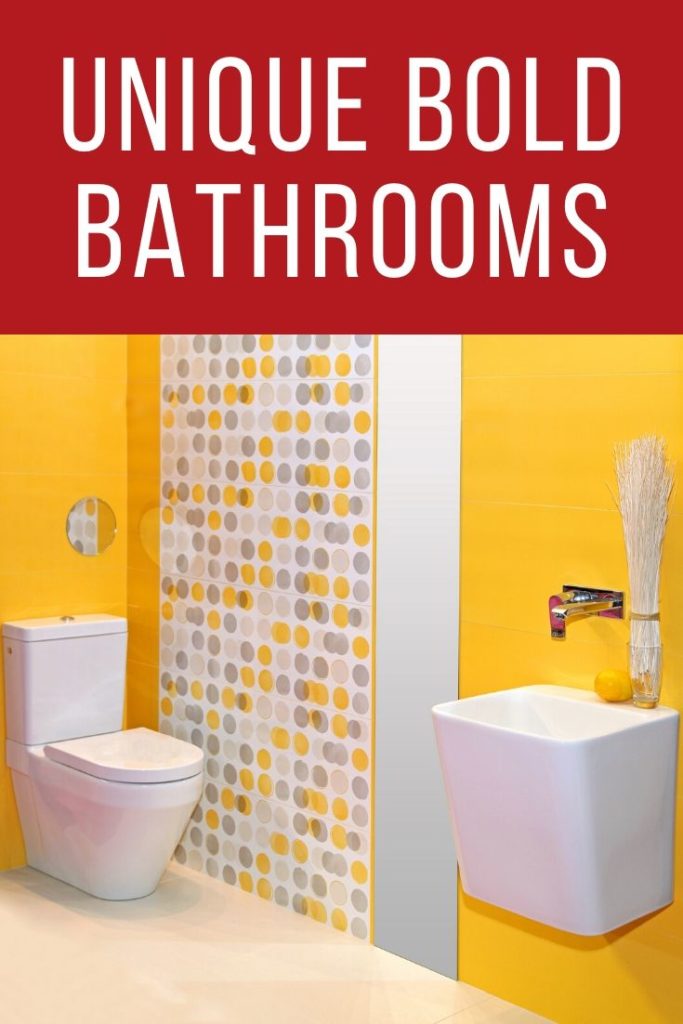 Bold bathroom ideas