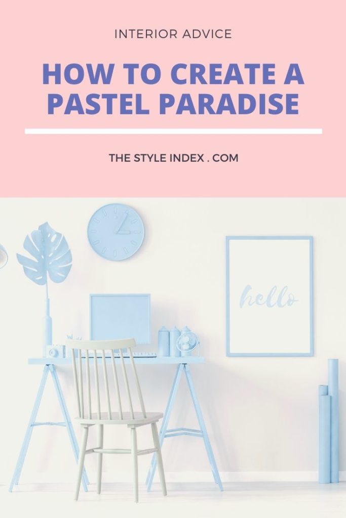 Create a pastel interior