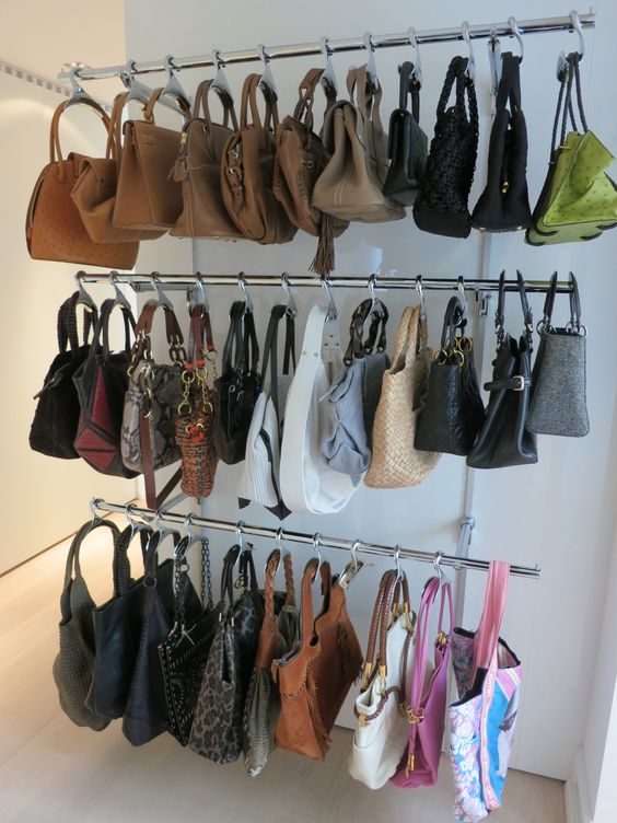 26 Handbag Storage ideas  handbag storage, purse storage, purse  organization