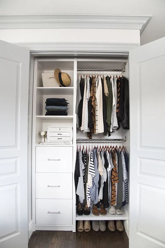 organised closet