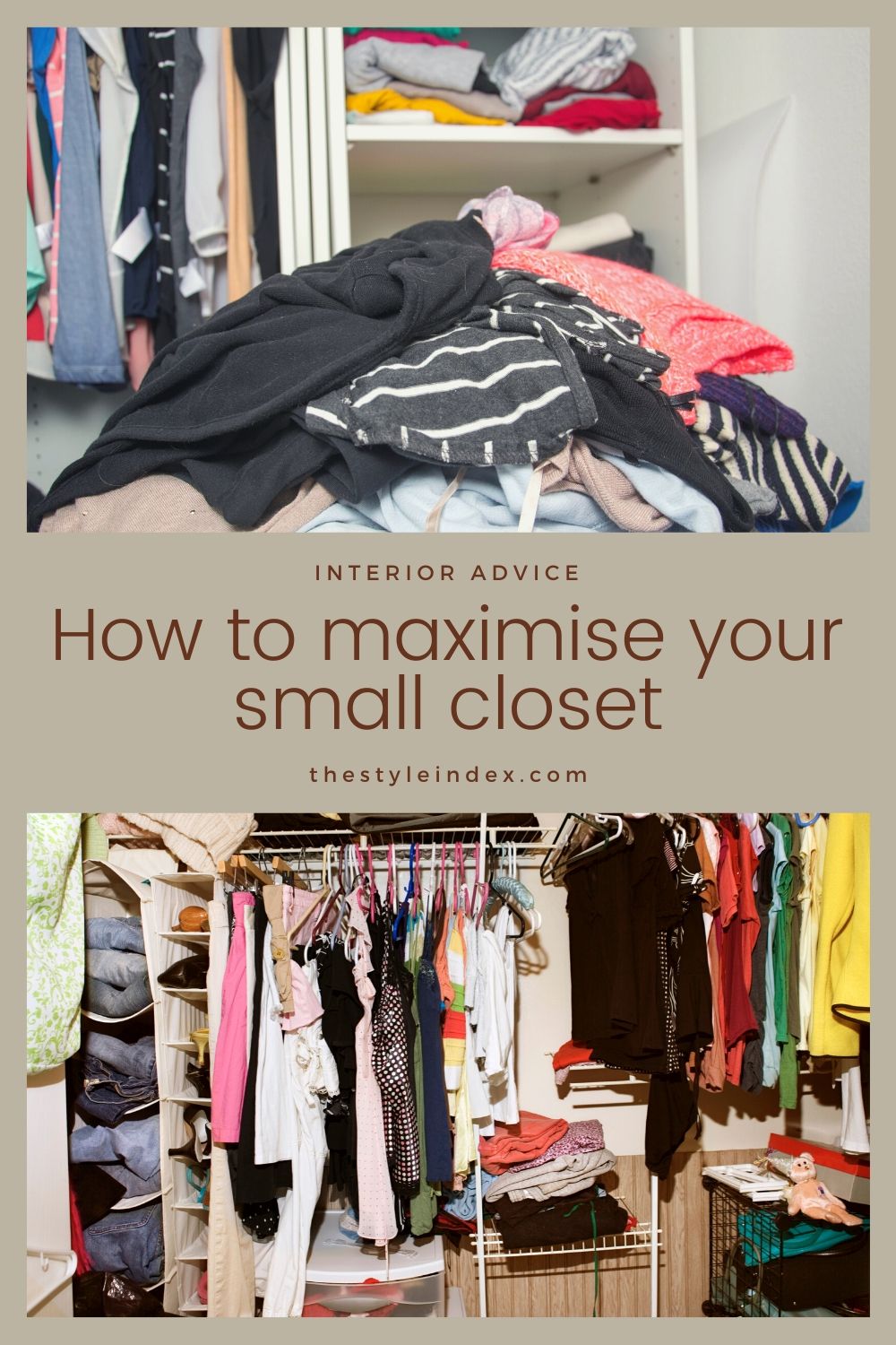 How to maximise your small closet - The Style Index